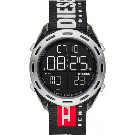 Watch Diesel DZ1914 Men Crusher Lightweight Nylon Digital Sport