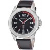 Watch Nautica NAPTBF105 Men Quartz Leather Strap, Black, 22 Casual (Model: NAPTBF105)