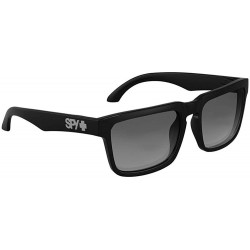 Sunglasses Spy Optic Helm Gloss Black w/ Grey Green Lens + Sticker