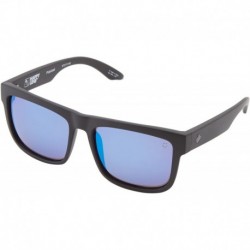 Sunglasses SPY Optic Discord Matte Black w/Happy Bronze Polarized Blue Spectra Lens + Sticker