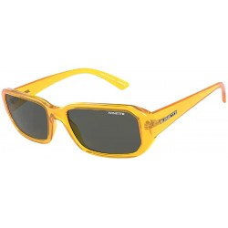 Gafas Gringo AN4265 265587 55MM Shiny Transparent Yellow / Dark Grey Rectangle for Men + FREE Complimentary Eyewear Kit