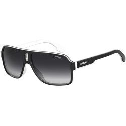 Sunglasses Carrera 1001/S Rectangular , Black/Gray Shaded, 62mm, 11mm