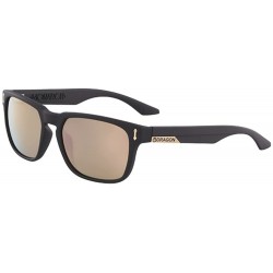Sunglasses Dragon Alliance Men Monarch Ll Ion Matte Black/Ll Rose Gold Lens