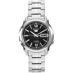 Watch Seiko SNKK81 Men 5 Stainless Steel Black Dial