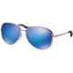 Sunglasses Michael Kors MK5004 Chelsea Aviator Rose Gold w/Blue Mirror (1003/25) MK 5004 100325 59mm Authentic