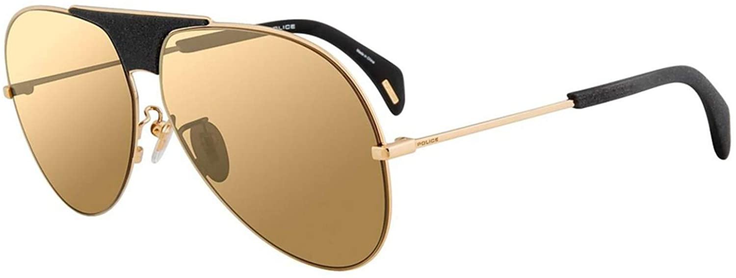 Sunglasses Police SPL 740 Gold 300G - VELLSTORE