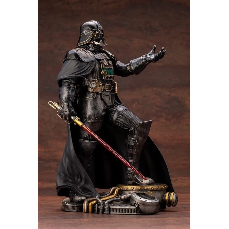Action Figure Star Wars Kotobukiya Wars: The Empire Strikes Back: ARTFX Artist Series Darth Vader Industrial Statue, Multicolor