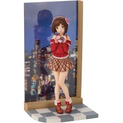 Action Figure Kotobukiya The Idolmaster: Cinderella Girls: Miku Maekawa (Off Stage Version) PVC Statue, Multicolor