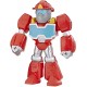 Figura Transformers Playskool Heroes Rescue Bots Academy Mega Mighties Heatwave The Fire-Bot 10-Inch Robot Action Figure, Collectible Toys for Kids Ag