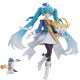 Action Figure Figma Max Factory Character Vocal Series 01: Hatsune Miku Snow (Snow Parade Version) Action Figure, Multicolor