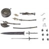 Action Figure Figma Max Factory Bloodborne: The Old Hunters: Plus Hunter Weapon Set Figure Accessorry, Multicolor