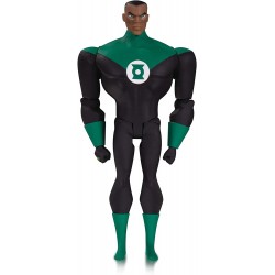 Figura DC Collectibles Justice League Animated: Green Lantern John Stewart Action Figure, Multicolor