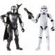 Action Figure Star Wars Galaxy of Adventures The Mandalorian 5-Inch-Scale Figure 2 Pack with Fun Blaster Accessories, Toys for Kids Ages 4 and Up (Amazon Exc