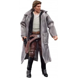 Action Figure Star Wars The Vintage Collection Han Solo (Endor) Toy, 3.75-Inch-Scale Return of Jedi Figure, Toys for Kids Ages 4 and Up