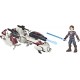 Action Figure Star Wars Mission Fleet Expedition Class Anakin Skywalker BARC Speeder Strike 2.5-Inch-Scale Figure and Vehicle for Kids Ages 4 Up