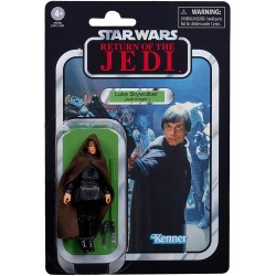 Action Figure Star Wars The Vintage Collection Luke Skywalker (Jedi Knight) Toy, 3.75-Inch-Scale Return of Jedi Figure, Kids Ages 4 and Up