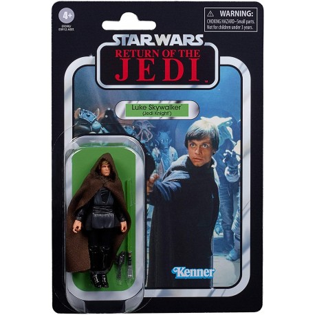 Action Figure Star Wars The Vintage Collection Luke Skywalker (Jedi Knight) Toy, 3.75-Inch-Scale Return of Jedi Figure, Kids Ages 4 and Up