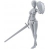 Action Figure Bandai Tamashii Nations S.H. Figuarts Body-Chan Takarai Yabuki Kentaro Edition DX Set (Gray Color Ver.) Action Figure
