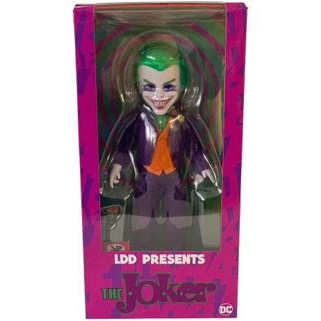 Action Figure Mezco 696198993783 (Batman) DC Universe Living Dead Dolls Figure [UK Import] 99378, Purple, One Size