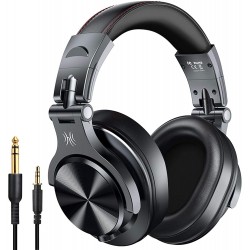 Headphones OneOdio A70 Bluetooth Over Ear Headphones, Studio Headphones with Shareport, Foldable, Wired and Wireless Professional Monitor Recording for