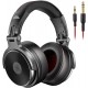 Headphones OneOdio Adapter-Free Over Ear Headphones for Studio Monitoring and Mixing, Sound Isolation, 90° Rotatable Housing with Top Protein Leather E