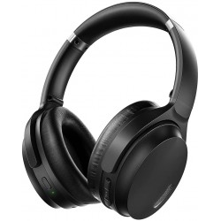 Headphones Active Noise Cancelling Headphones, HROEENOI JZ02 Bluetooth Wireless Over Ear Headphones with CVC 8.0 Microphone Deep Bass Headset, 40 Hours