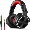 Headphones DC OneOdio Over Ear Headphone, Wired Bass Headsets with 50mm Driver, Foldable Lightweight Headphones Shareport and Mic for Recording Monitor