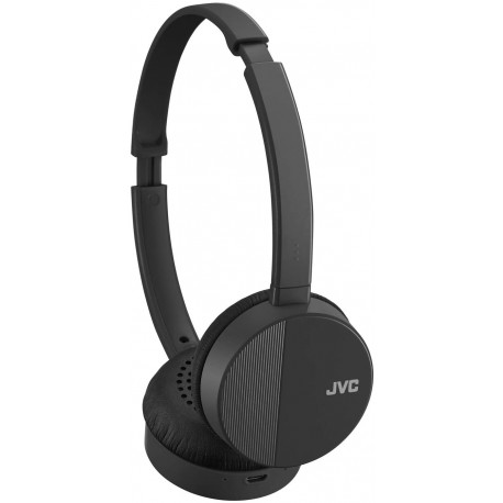 Headphones JVC HA-S23W Wireless Headphones - On Ear Bluetooth Headphones, Foldable Flat Design, 17-Hour Long Battery Life (Black)
