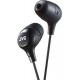 Headphones JVC Memory Foam Earbud Marshmallow Black (HAFX38B)