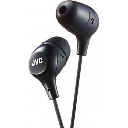 Headphones JVC Memory Foam Earbud Marshmallow Black (HAFX38B)