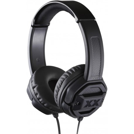 Headphones JVC HAS50X XX On-Ear Headphones with Powerful Bass, Dual Exteme Bass Ports, 40mm Driver Unit