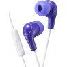 Headphones JVC HA-FX65M Violet Gumy Plus Headphones Microphone HAFX65M