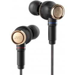 Headphones JVC Wood Series Hi -Res IEM, Dome Carbon Diaphragm, Acoustic Purifier, High-Grade Grooved Cable -HAFW1800