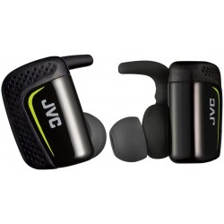 Headphones JVC True Wireless Earbuds for Sports & Fitness, Sweat/Water Proof IPX5, Bluetooth Connectivity, Pivot Motion Fit, 3 Point Support Structure,