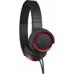 Audifonos JVC Victor Head-band Foldable Headphones | HA-S400-R Red (Japanese Import)