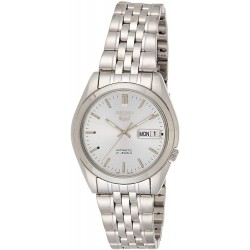Watch Seiko SNK355K Men 5 Automatic Silver Dial Stainless