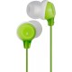 Headphones JVC Headphones,clear-co Green Hafx22gn