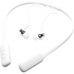 Headphones JVC HAFX42BTWE Premium Sound Wireless Bluetooth Earphones with Neck Band Support White