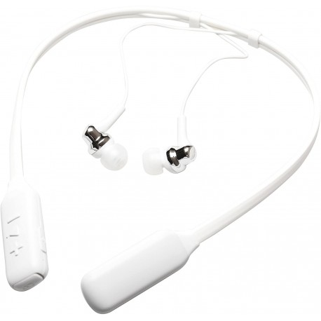 Headphones JVC HAFX42BTWE Premium Sound Wireless Bluetooth Earphones with Neck Band Support White