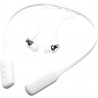 Headphones JVC HAFX42BTWE Premium Sound Wireless Bluetooth Earphones with Neck Band Support White