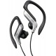 Headphones JVC JVCHAEB75S - SILVER SPORT STYLE CLIP
