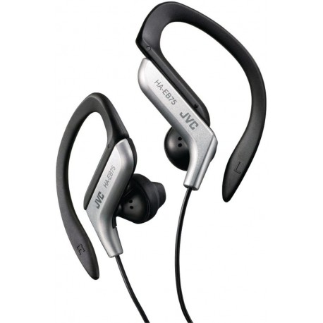 Headphones JVC JVCHAEB75S - SILVER SPORT STYLE CLIP