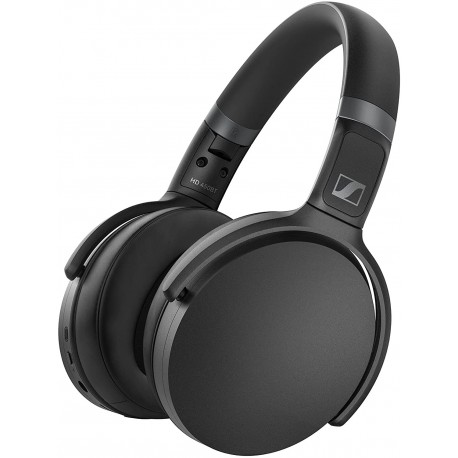 Headphones SENNHEISER HD 450BT Bluetooth 5.0 Wireless Headphone with Active Noise Cancellation - 30-Hour Battery Life, USB-C Fast Charging, Virtual Ass