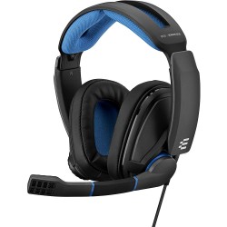 Headphones SENNHEISER EPOS GSP 300 Gaming Headset with Noise-Cancelling Mic, Flip-to-Mute, Comfortable Memory Foam Ear Pads, Headphones for PC, Mac, Xb