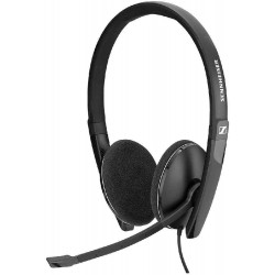Headphones SENNHEISER PC 3.2 Chat, noise cancelling microphone, casual gaming lightweight, high comfort, minimalistic design, call control, foldable mi