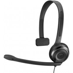 Headphones SENNHEISER Consumer Audio PC 7 USB - Mono Headset for and MAC, Black (504196)