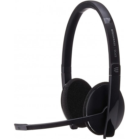 Headphones SENNHEISER SC 160 USB (508315) - Double-Sided (Binaural) Headset for Business Professionals with HD Stereo Sound, Noise Canceling Micropho