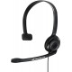 Headphones SENNHEISER PC 2 CHAT Mono Analog Headset for PC, Black (504194)