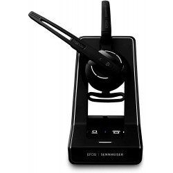 Headphones SENNHEISER SD Office ML (506009) - Single-Sided DECT Wireless Headset for Desk Phone and Skype Business Connection, Noise-Cancelling Microph