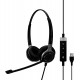 Headphones SENNHEISER Consumer Audio SC 660 USB ML (504553) - Double-Sided Business Headset For Skype with HD Sound, Ultra Noise-Cancelling Microphon